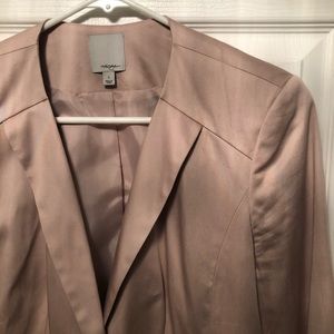 Halogen one-button blazer